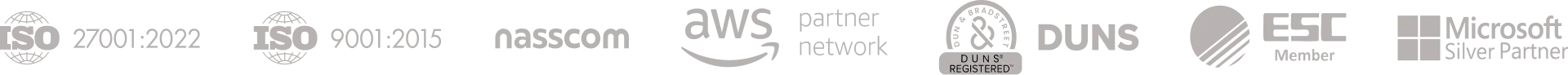 Certifications and partner logos