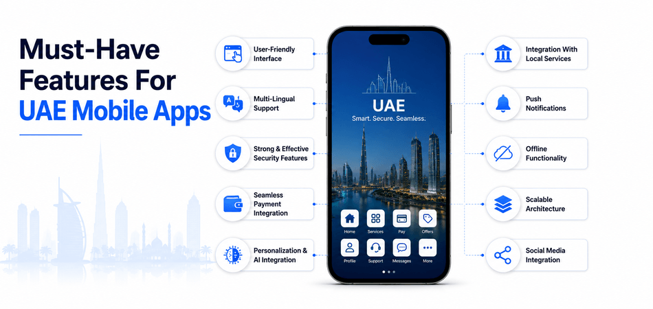 Must-Have Features For UAE Mobile Apps