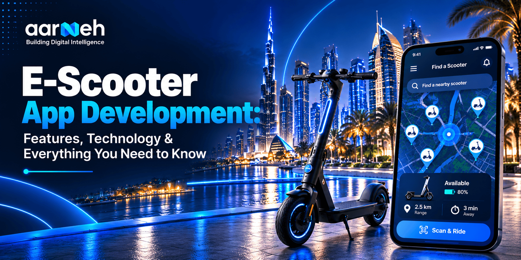 E-Scooter App Development: Features, Cost, Technology & Everything You Need to Know
